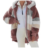 jacket 2021 long-sleeved new loose plush multicolor hooded jacket fall clothes for women jacket
