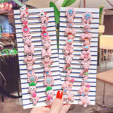 New Girls Cute Colorful Cartoon Scrunchies Ponytail Holder Hair Bands Kids Lovely Headband Fashion Hair