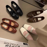 Zingj Jane Women's Shoes 2024 Spring And Autumn New Fashion French Temperament Elegant 100 Collocation Skirt Shallow Soft