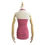 Zingj Trendy Women's Wear In Summer, The New Fashionable Spicy Girls' Tight Hip Skirt Shows Figure, Hanging Neck Dress And Short