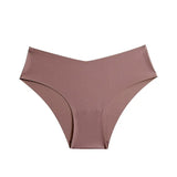 Seamless Women's Panties Sexy Underwear Briefs Low Rise Solid Female Panty Comfort Lady Lingerie