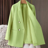 Zingj Suit Jacket Female Spring And Autumn 2024 New Small Spring And Autumn Suit Jacket Temperament Korean Version Casual
