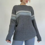 Striped Ribbed Downtown SweaterOutfit