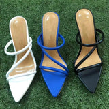 Zingj Summer 2023 New Plus-Size High-Heeled Sandals Are Breathable And Stylish In Sandals And Drag Size 43 Shoes-Outfit