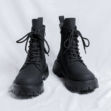 New Black High-Headed Men's Thick Tens