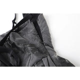 Sexy Sleeveless Mesh Midi Dress Women A-line Elegant Fairy Goth Tunic Summer Vestidos Y2k Harajuku Mall Goth