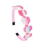 Fashion Girls Glitter Hair Bands Cute Colors Hair Hoop Hairbands Lovely Bow Stars Headbands For Kids Gifts Hair