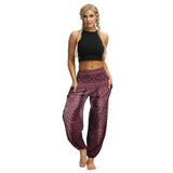 Feather Digital Printed Leisure Yoga Dance Lightweight