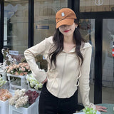 Zingj New Plus Size Women's Coat Female Autumn Sweet Hot Girl Show Thin Hoodie Long Sleeve Jacket Female Pure Desire Wind Ins Tide-Outfit