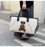 Zingj Travel Bag Dry And Wet Separation Men And Women Short Distance One Shoulder Hand Matching With Trolley Box Independent Shoe Compartment Sports Fitness-Outfit