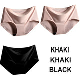 Seamless Panties Women Panties Sexy Female Underpants Briefs Invisible Pantys Solid Color Soft Intimate Lingerie