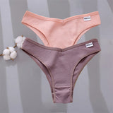 Brazilian Cotton Women's Panties Female Underpants Low Waist Underwear Women Comfortable Lady Pantys Lingerie