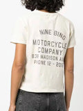 Sign Print Tee T-shirt White Cotton Summer Tshirt 2021 Casual Tops Femme Fashion