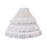 Star Moon Tassel Violence Lolita Skirts Crinoline Petticoat Underskirt Fluffy Pleated Skirt Ball Gown Ruffles