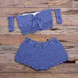 Queens Bikini 2021 Hollow Out Hand Weaving Women Knitted Tassel Sexy Swimsuit Swimwear Biquini Summer Swim
