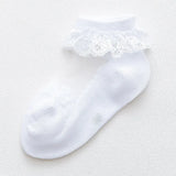 0 to 6 Yrs Toddler Baby Child Girls Ruffle Lace Ankle Cotton Dress Socks Princess Summer Cotton Eyelet Flower