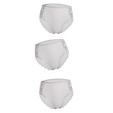 Hot Sale Cotton Panties Comfot Seamless High Waist Women's Panties Solid Lace Briefs Underwear Sexy Plus Size