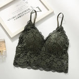 Arrival Women Push Up Wireless Floral Lace Bra Top Women Bralette Underwear Lingerie Full Cup Hot