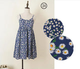 Women Summer Cotton Flower Dress Beach Dress Short Vintage Dresses Mori Girls Wear vestido de verao
