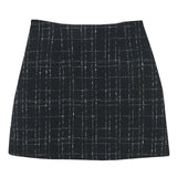 Physical Shop Recommended Autumn And Winter Coarse Flowers Of The Semi-Body Skirt High Waist Thin Anti-Walking A Word Ass Short Skirt