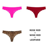 3Pcs/Lot Seamless Panty Set Underwear Female Comfort Intimates Fashion Ladies Low-Rise Briefs Panties Women Sexy