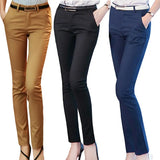 Pencil Pants 2019 Autumn High Waist Ladies Office Trousers Casual Female Slim Bodycon Pants Elastic Pantalones