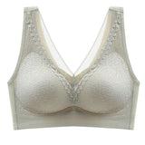 Sexy Latex Seamless Bra Women Push Up Underwear Gathers Shock-Proof Pad Female Intimate Fashion Soft Plus Size