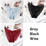 Hot Lace Transparent Panties New Sexy Women Underwear Lingerie Briefs High Quality Low Waist Women's Underpantes
