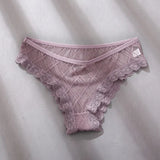 Women's Lace Panties Sexy Hollow Out Briefs Female Underwear Soft Panties Breathable G String Women's Underpants