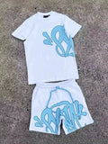 Short-Sleeved Tops For Men And Women Street Hip-Hop Punk Letter Printed T-Shirts And
