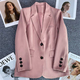 Green Suit Jacket Woman 2025 Spring And Autumn New Leisure Temperament High-End Sense Fried Street Small Suit Suit