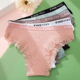 Sexy Lace Lingerie Women's Panties Low Waist Plus Size Female Underwear Butt Lift Lingerie Seamless Briefs Underpants