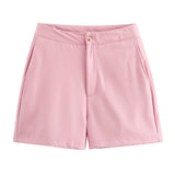 Women's Clothing 2025 Summer New Women's Four-Color Fashion Repair Vest + Shorts Suit