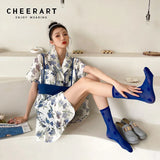 3 Piece See Through Short Sleeve Blazer Dress For Women 2021 Fashion Summer Floral Sheer Dress Designer