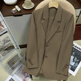 Zingj Suit Jacket Female In 2024 Autumn New Design Sense Fashion Versatile Temperament Single Breasted Small Suit