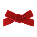 Velvet Hair Bows For Girls Solid Knot Hair Clips Baby Boutique Hairgrip Handmade Barrettes Headwear Hair Accessories