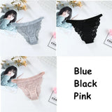 Lace Panties For Women Panties Set Solid Color Low Waist Plus Size Female Sexy Underwear Lingerie Seamless Briefs
