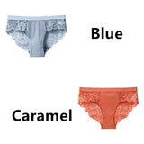 Women's Invisible Underwear Panties Intimate Briefs For Women Sexy Transparent Floral Lace Panties Seamless Panty