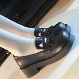 And Sweet Puff Academy Wind 2025 New Thick-Soled JK Uniform Shoes Ultra-Soft Comfortable Student Shoes