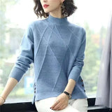 wmen pullovers Winter women sweater ladies long sleeve knitted pullovers top femme pull tight shirts jumper