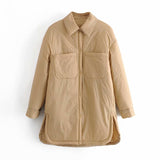 2021 New Woman Jacket Khaki Blouse Design Coat Spring Mujer Chaqueta Thin Woman