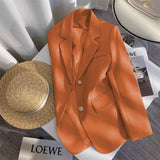 Zingj White Suit Jacket Female Spring 2024 New Spring And Autumn Design Sense Fried Street Clothes Popular Suit