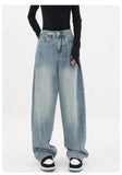 Light Blue Wash Baggy Boyfriend JeansOutfit