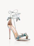 Butterfly 2025 New Butterfly Cross-Tie With Fine Heel Sandals Female Fish Mouth Open-Slip