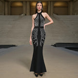 Fashion Dress Women 2025 Spring New Fashion Sexy Hanging Neck Design Feel Bodyd And Hip