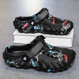 Slippers Men's Winter 2025 New Home Thick Bottom Plus Velvet Warm Cotton Shoes EVA Stinging Feel Cotton