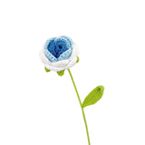 Zingj Woven Rabbit Head Sunflower Sunflower Wool Knitting Flowers Send Bestie Imitation Bouquet Finished