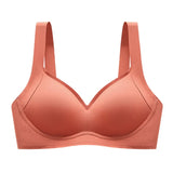 Latex Seamless Bra Women Push Up Underwear Cooling Gathers Shock-proof Pad Female Intimate Fashion Comfortable