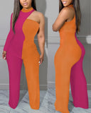 Independent Station New Fashion Printed One-Sleeved One-Sleeved Women's Trousers From
