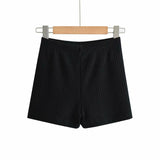Zingj New INS Summer High Waist Stretch Tight Hip Shorts Women's Leisure Hot Pants Slim Sports